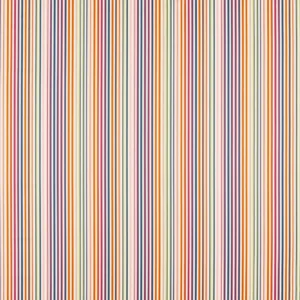 multicolour striped silk-satin fabric from Harlequin
