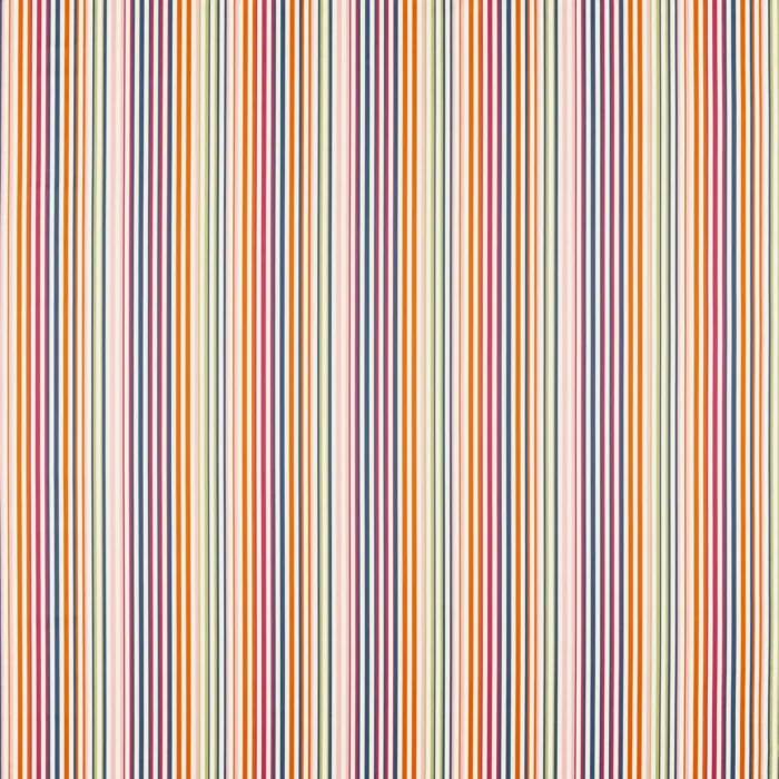 Calla Fabric - Pomegranate / Clementine / Peony / Blueberry swatch