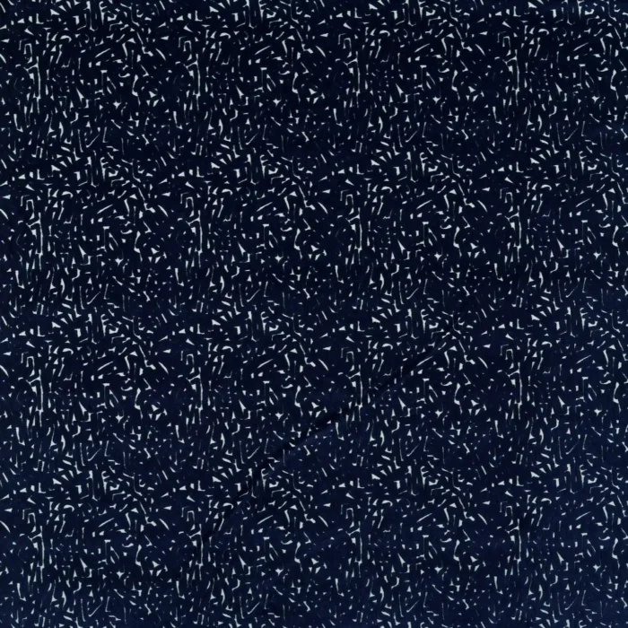 Lyrical Fabric - Japanese Ink / Lagoon swatch