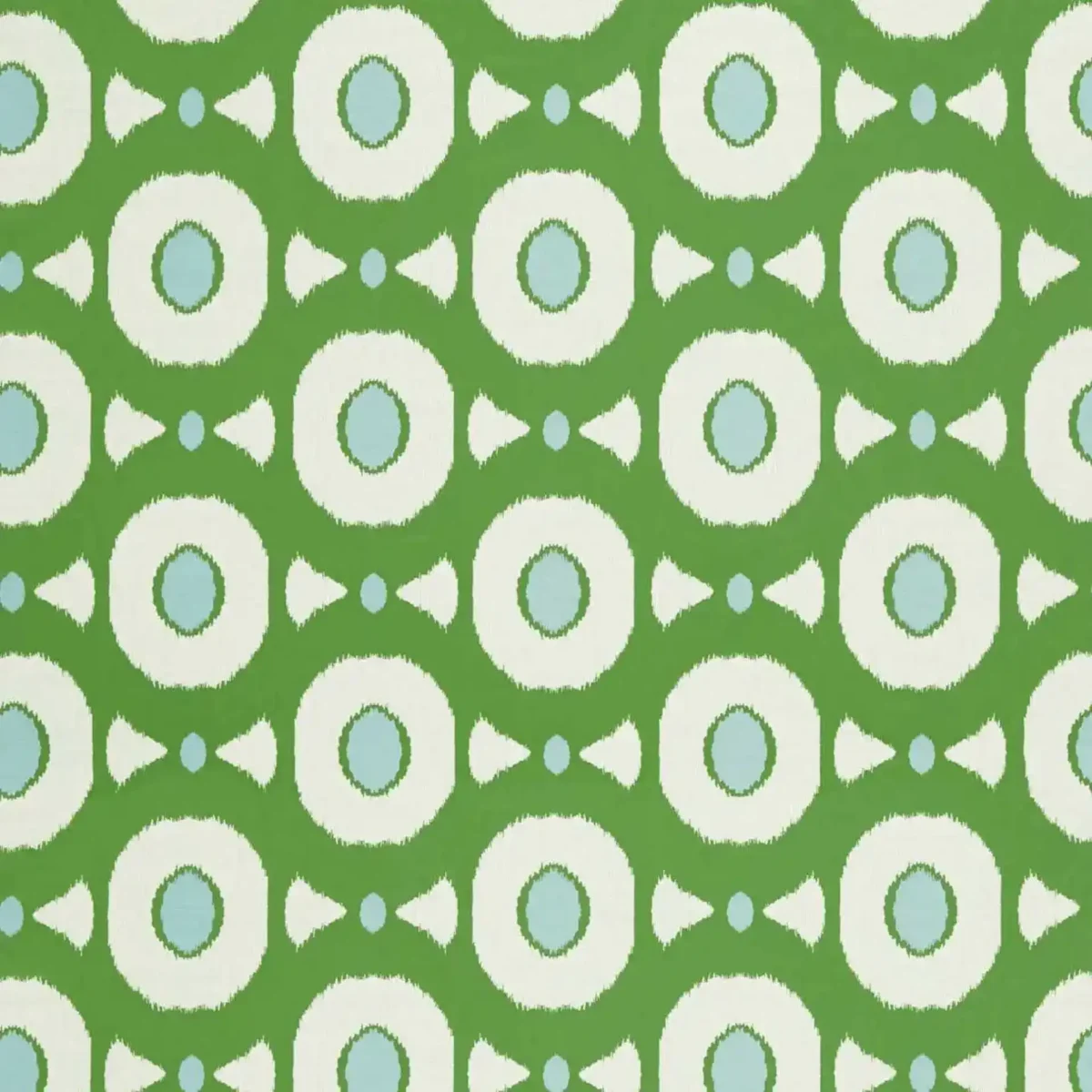 green contemporary silk-satin fabric from Harlequin