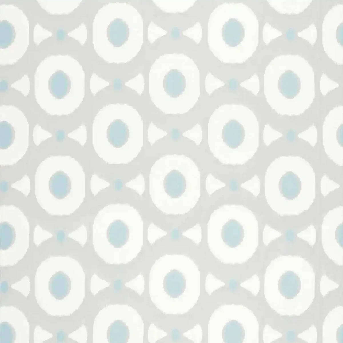 Zinnia Fabric - Tranquility / Sky by black-grey contemporary silk-satin fabric from Harlequin