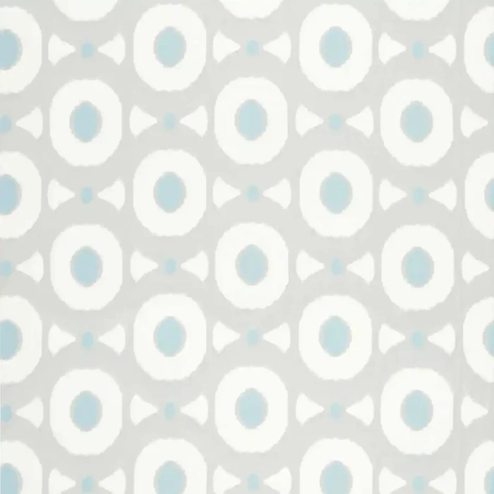 Zinnia Fabric - Tranquility / Sky swatch