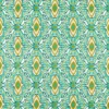 green traditional embroideried fabric from Harlequin