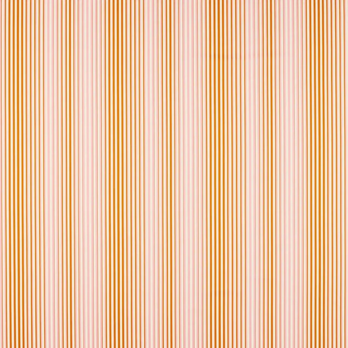 Calla Fabric - Clemetine / Peony by orange striped silk-satin fabric from Harlequin