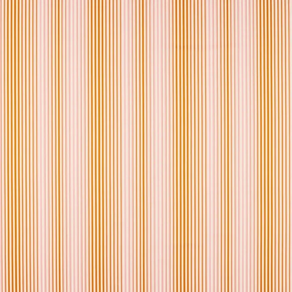 Calla Fabric - Clemetine / Peony by orange striped silk-satin fabric from Harlequin