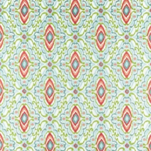 multicolour traditional embroideried fabric from Harlequin