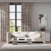 light multi colour swiggle curtains