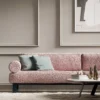 pink squiggle sofa