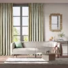 yellow stripe curtains