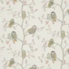 black-grey animal cotton fabric from Harlequin