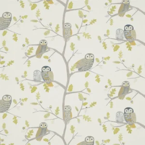 black-grey animal cotton fabric from Harlequin