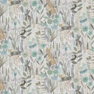 black-grey children's cotton fabric from Harlequin