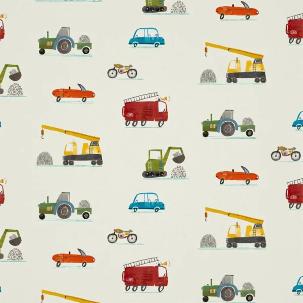 multicolour children's cotton fabric from Harlequin