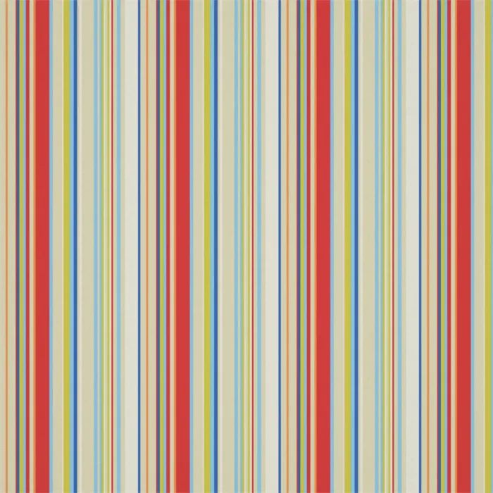 Rush Fabric - Strawberry / Sailor Blue / Aqua / Apple / Neutral swatch