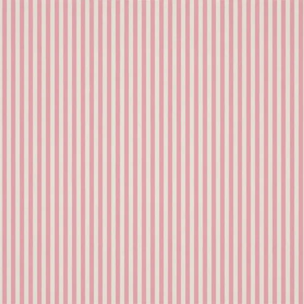 Carnival Stripe Fabric - Blossom by pink children's cotton fabric from Harlequin