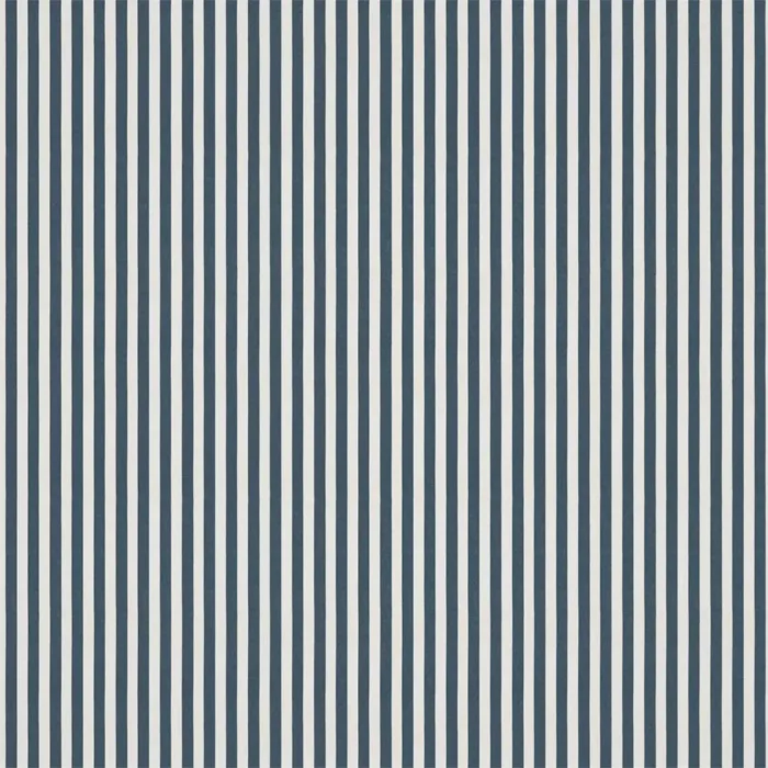 Carnival Stripe Fabric - Navy swatch