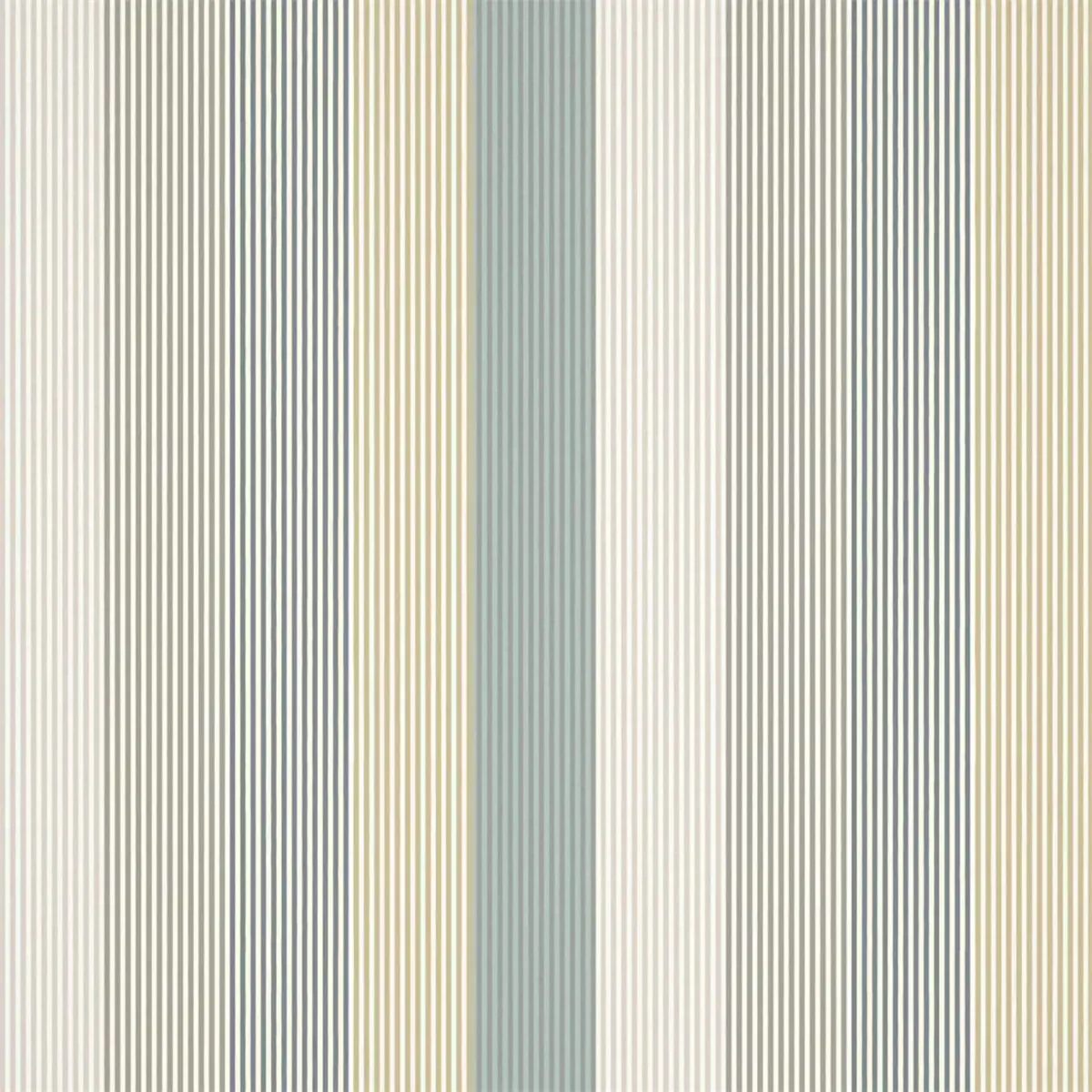 Funfair Stripe Fabric - Calico / Cloud / Pebble / Duckegg by multicolour children's cotton fabric from Harlequin