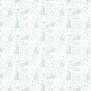 blue animal wallpaper from harlequin