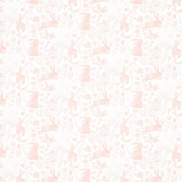Into the Meadow Wallpaper - Powder by pink animal wallpaper from harlequin