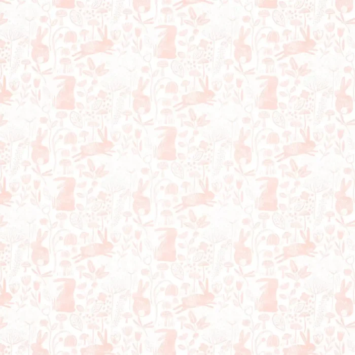 Into the Meadow Wallpaper - Powder swatch