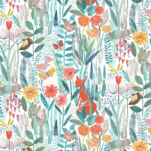 multicolour children's wallpaper from harlequin