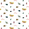 multicolour animal wallpaper from harlequin