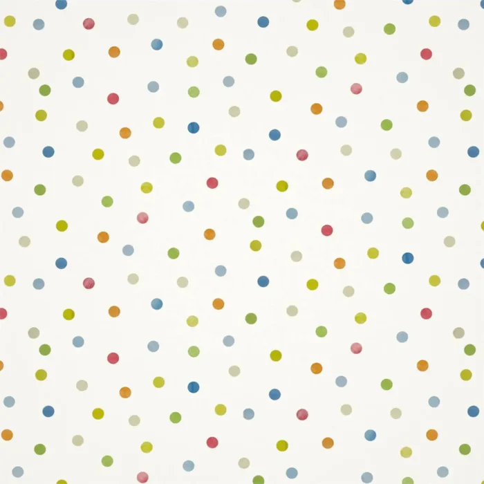 Bon Bon Wallpaper - Sky / Gecko / Ochre swatch