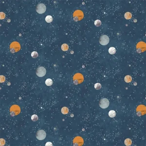 blue children's wallpaper from harlequin