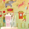close up circus wall mural