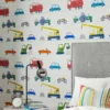 multi coloured trucks and vehicle wallpaper