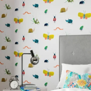 insect and bug childrens wallpaper