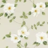multicolour botanical cotton fabric from Sanderson