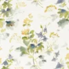 multicolour botanical cotton fabric from Sanderson