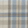 blue checked woolen fabric from Sanderson