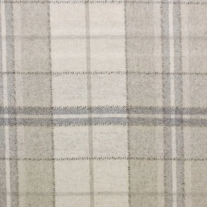 Milton Fabrics - Linen / Pebble swatch