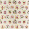 multicolour botanical embroideried fabric from Sanderson