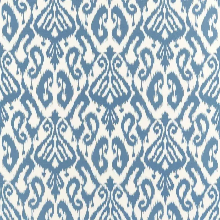 Kasuri Weave Fabric - Indigo swatch