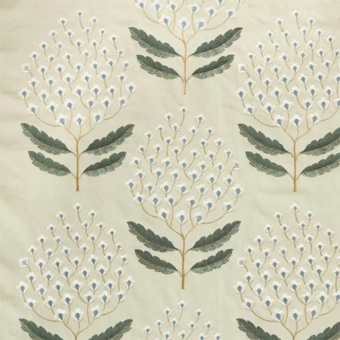Bellis Fabric - Silver Fern swatch