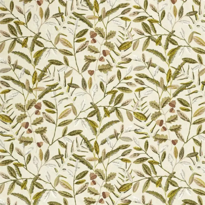 Quercus Fabric - Pesto swatch