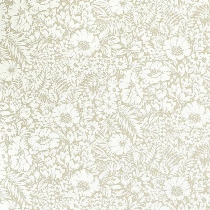 Meadow Fields Fabric - Linen swatch