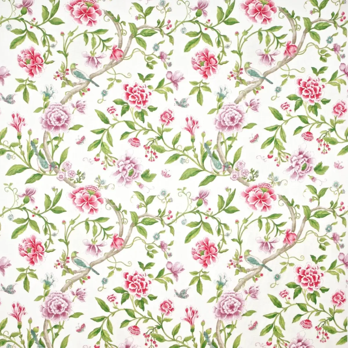 multicolour animal printed fabric from Sanderson