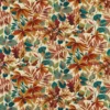 multicolour botanical printed fabric from Sanderson