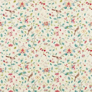 multicolour animal cotton fabric from Sanderson