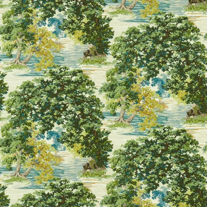 Ancient Canopy Fabric - Sap Green swatch