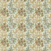 multicolour botanical embroideried fabric from Sanderson