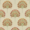 neutral botanical embroideried fabric from Sanderson