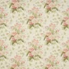 white botanical cotton fabric from Sanderson