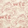 pink botanical linen fabric from Sanderson