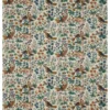 green botanical printed fabric from Sanderson