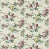 green botanical cotton fabric from Sanderson